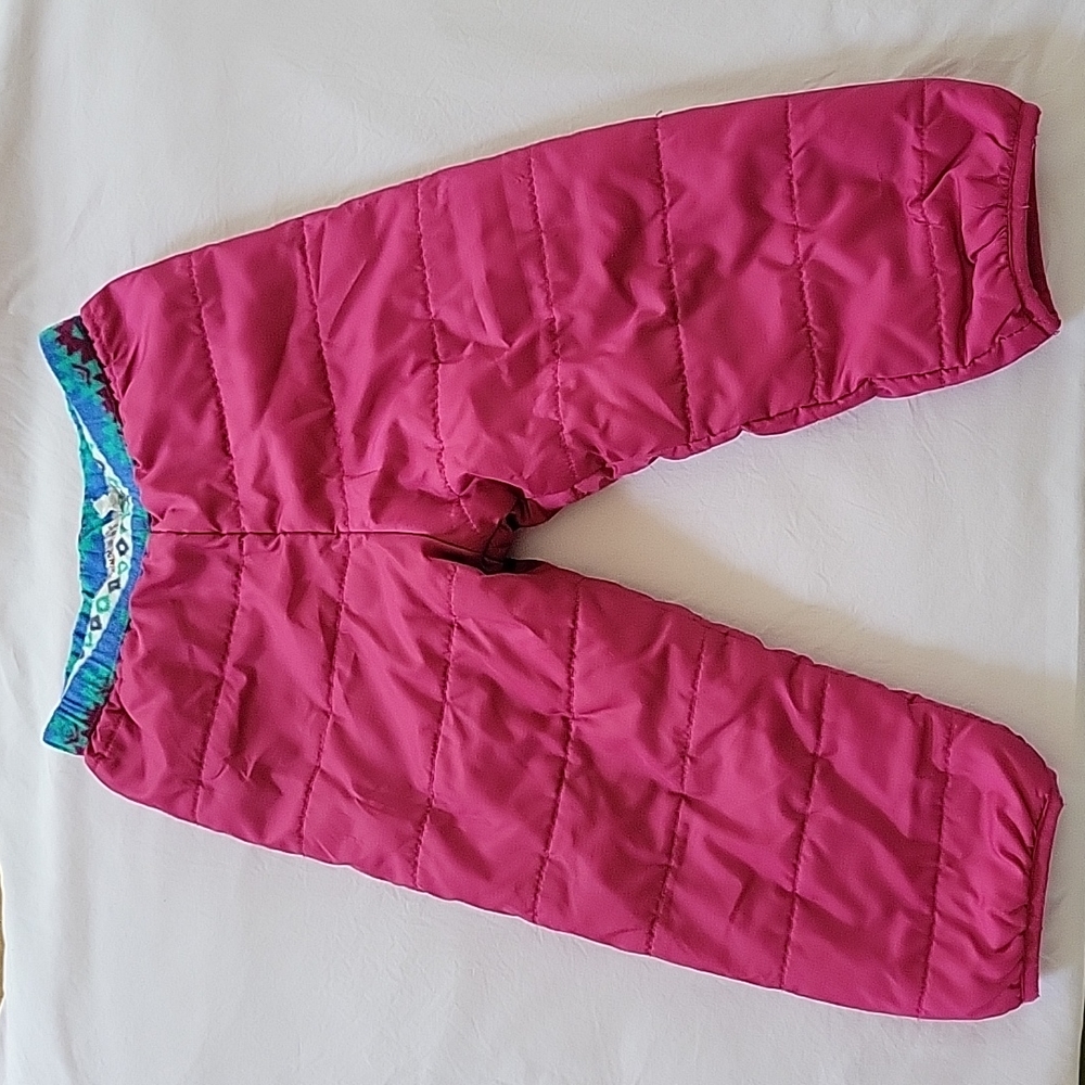 White Sierra girls snow pants Sz 3T